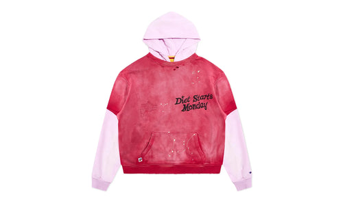 Double Layer Pullover Hoodie "Washed Red" DSM HOL2501 023