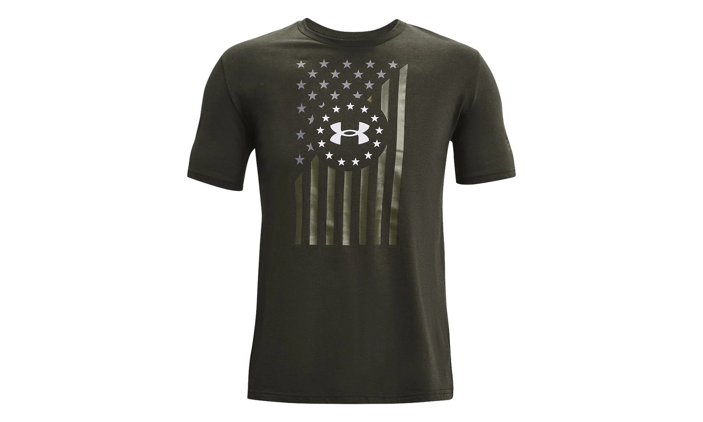 Freedom Chest Flag T-Shirt "Baroque Green / Marine OD Green" 1365053 310