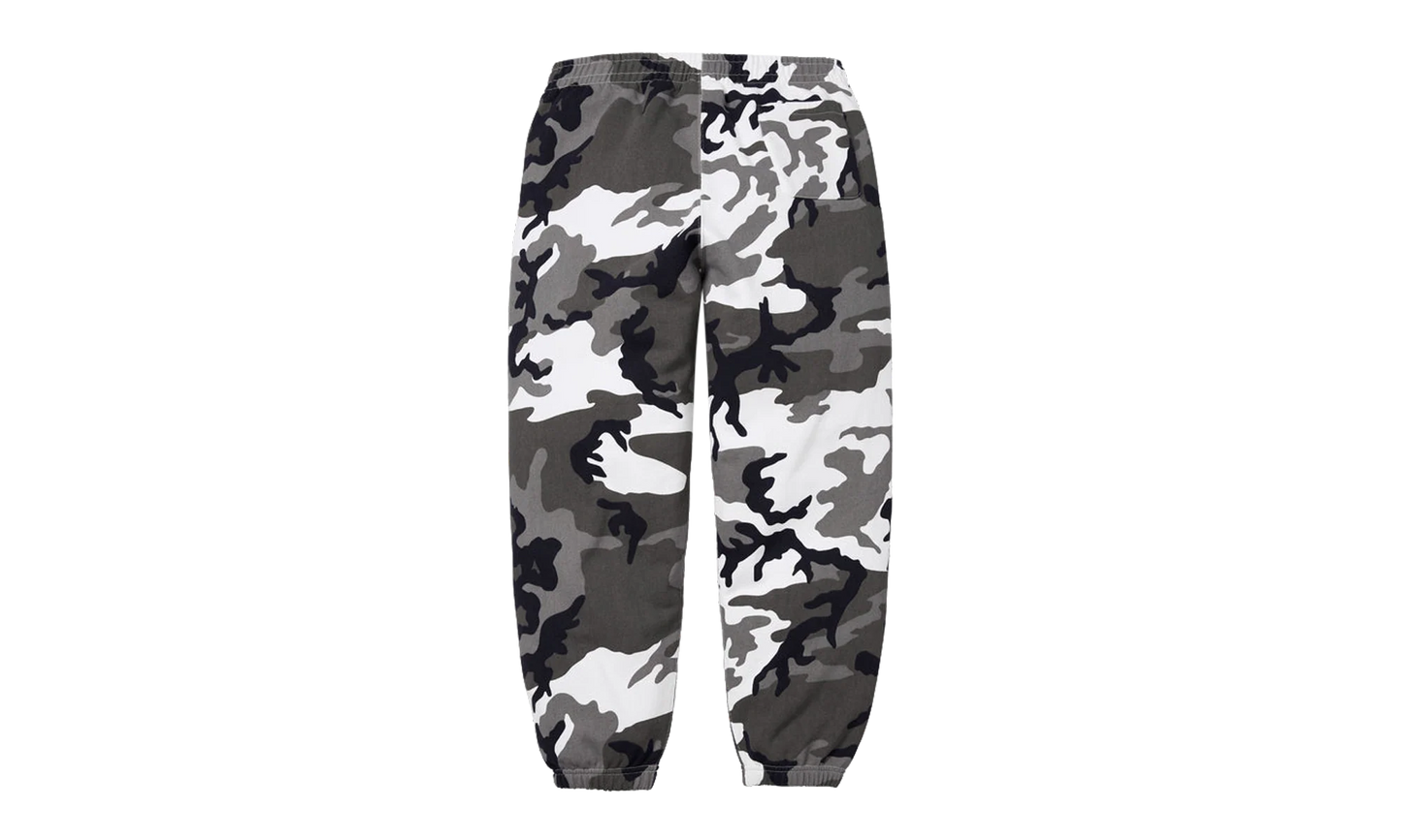 Satin Appliqué Sweatpant "SS26 - Snow Camo" SU27517