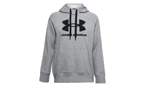 Rival Fleece Logo Hoodie WMNS "Grey" 1356318 035