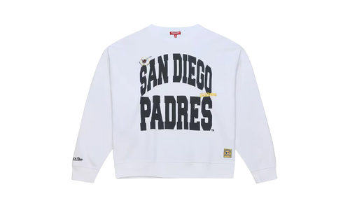 LT Crewneck Sweatshirt WMNS "San Diego Padres - White" FC11317 SDPWHIT