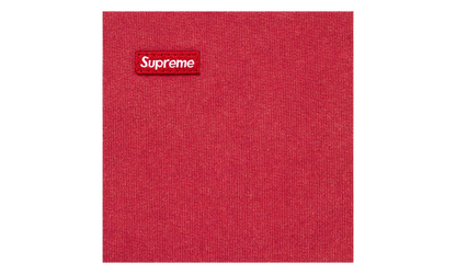 Small Box Zip Up Hooded Sweatshirt "SS26 - dark red" SU27351