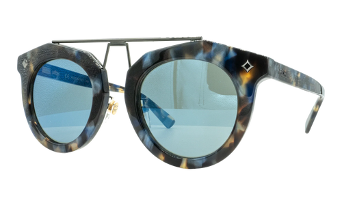 Cat Eye Sunglasses "Havana/Blue" MCM636SK-235
