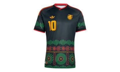 Soccer Jamaica 26 x Bob Marley Away Jersey "Black" KD1149