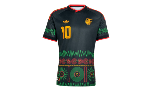 Soccer Jamaica 26 x Bob Marley Away Jersey "Black" KD1149