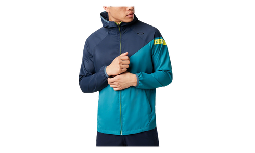 Enhance Double Cloth Hoodie Jacket.QD 9.0 "Petrol" 412721 9PE