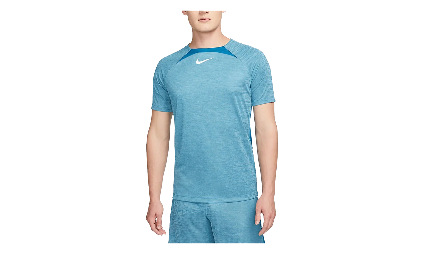 Dri-FIT Academy Short-Sleeve Football Top "Green Abyss / Pure / Green Abyss / White" DQ5053 301