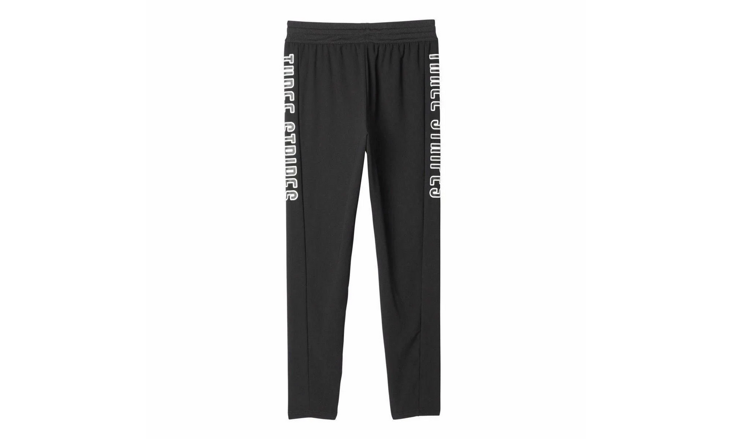 Low Crotch Open Hem Track Pant WMNS "Black White" AY7924