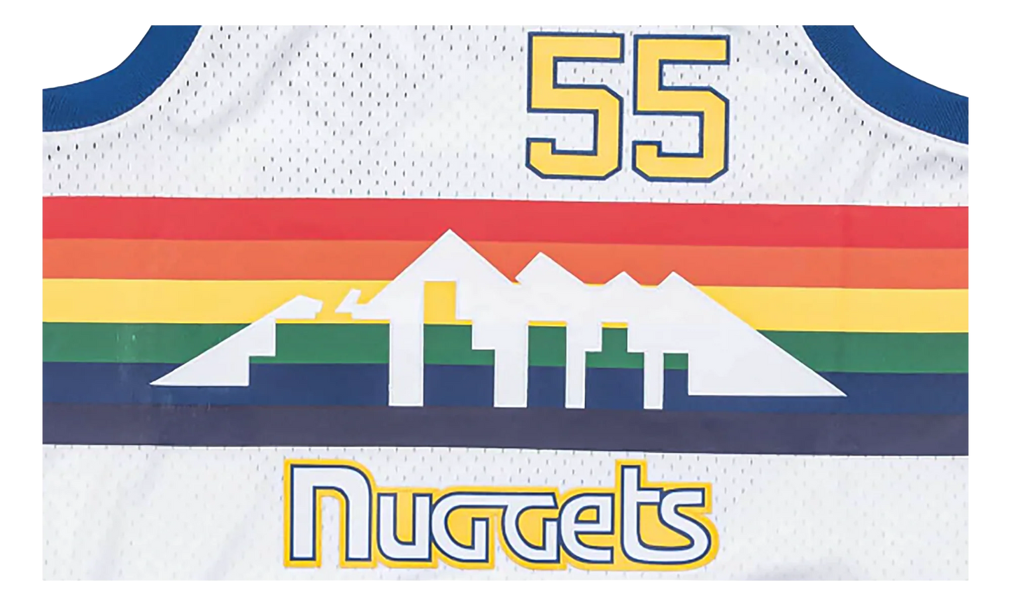 Denver Nuggets Dikembe Mutombo Swingman Jersey "1991 - 92 Home" 75E845E4