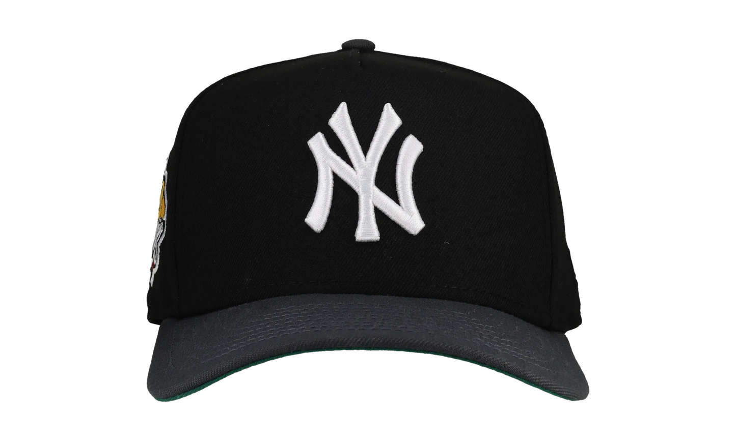 9FIFTY New York Yankees 1999 World Series A Frame Snapback Hat "Black / Graphite" NE261