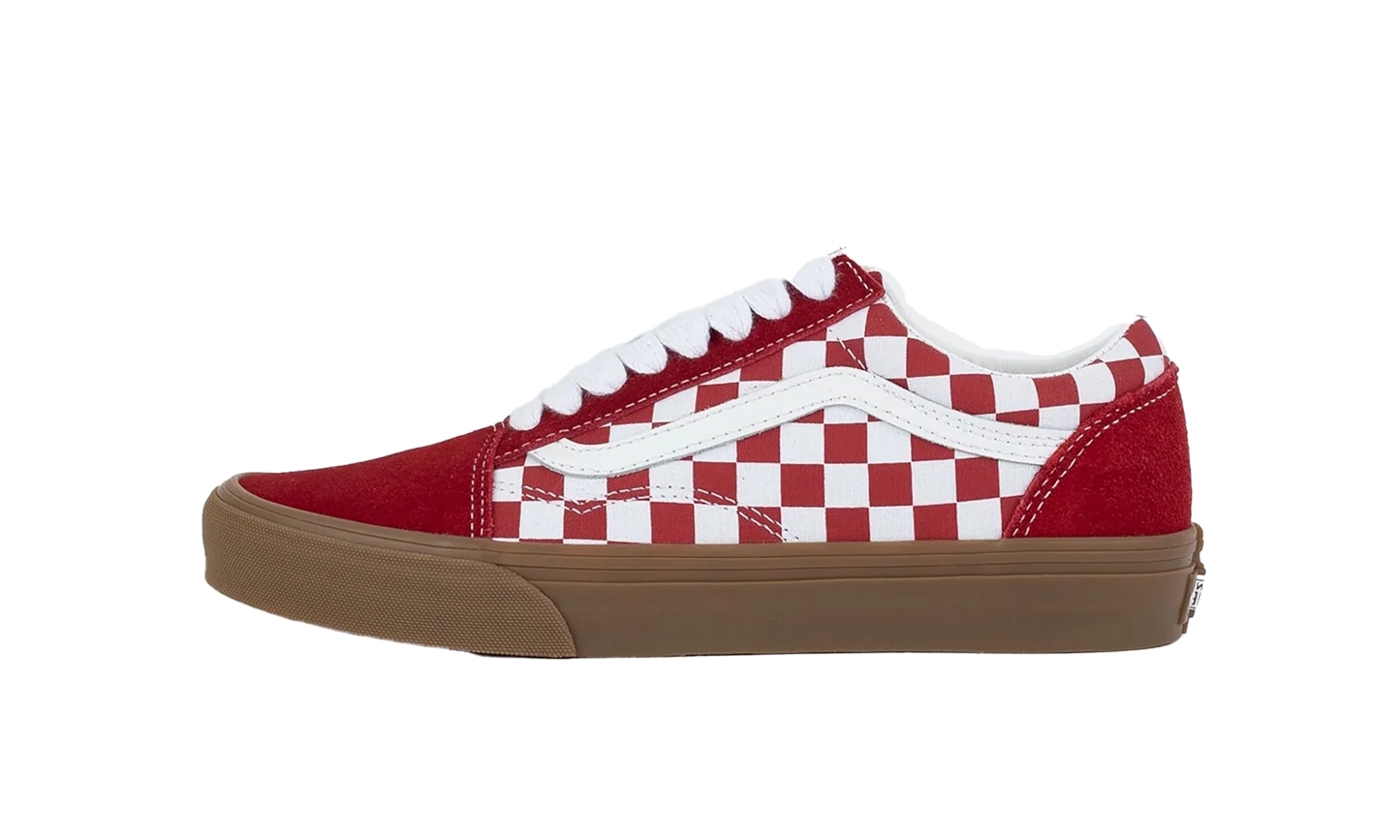Old Skool "Fat Lace - Checkered Red" VN0A2Z42CJH