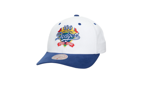 MLB Cooperstown Flipped Pro Snapback Cap "Los Angeles Dodgers - White" HP8181 LADWHIT