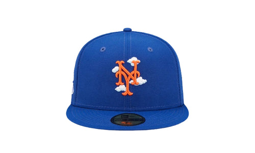 59Fifty MLB New York Mets Comic Cloud Fitted Hat "Blue" 60243852