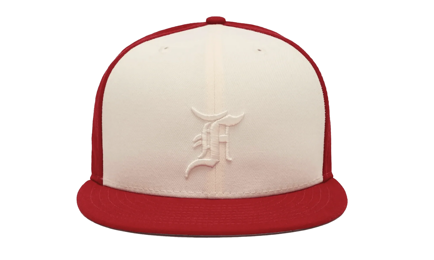 59FIFTY Fear Of God Essentials Fitted Hat "Scarlet" NE410