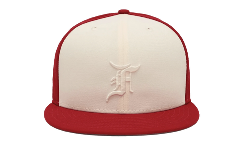 59FIFTY Fear Of God Essentials Fitted Hat "Scarlet" NE410