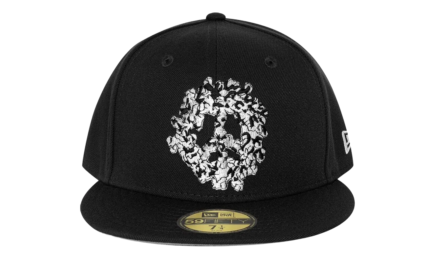 Peace Wreath Snapback Hat "Black" DT489