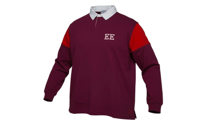 EE RUGBY CORE POLO "Red/ White" EE740