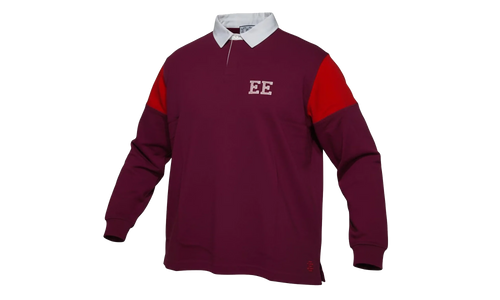EE RUGBY CORE POLO "Red/ White" EE740