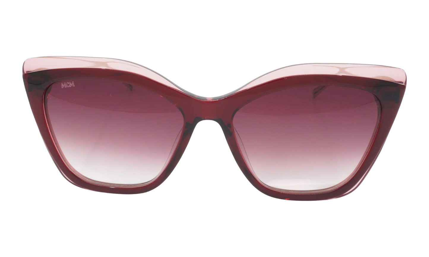 Cat Eye Sunglasses "BURGUNDY" MCM698S-602