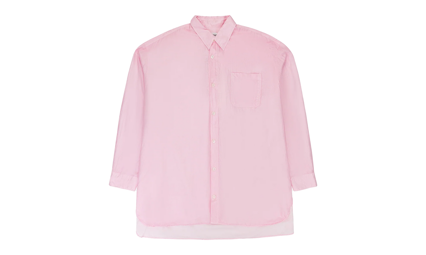 OUR LEGACY OVERSIZE COTTON SILK DARLING SHIRT Shirts Pink "Pink" M2242DBP