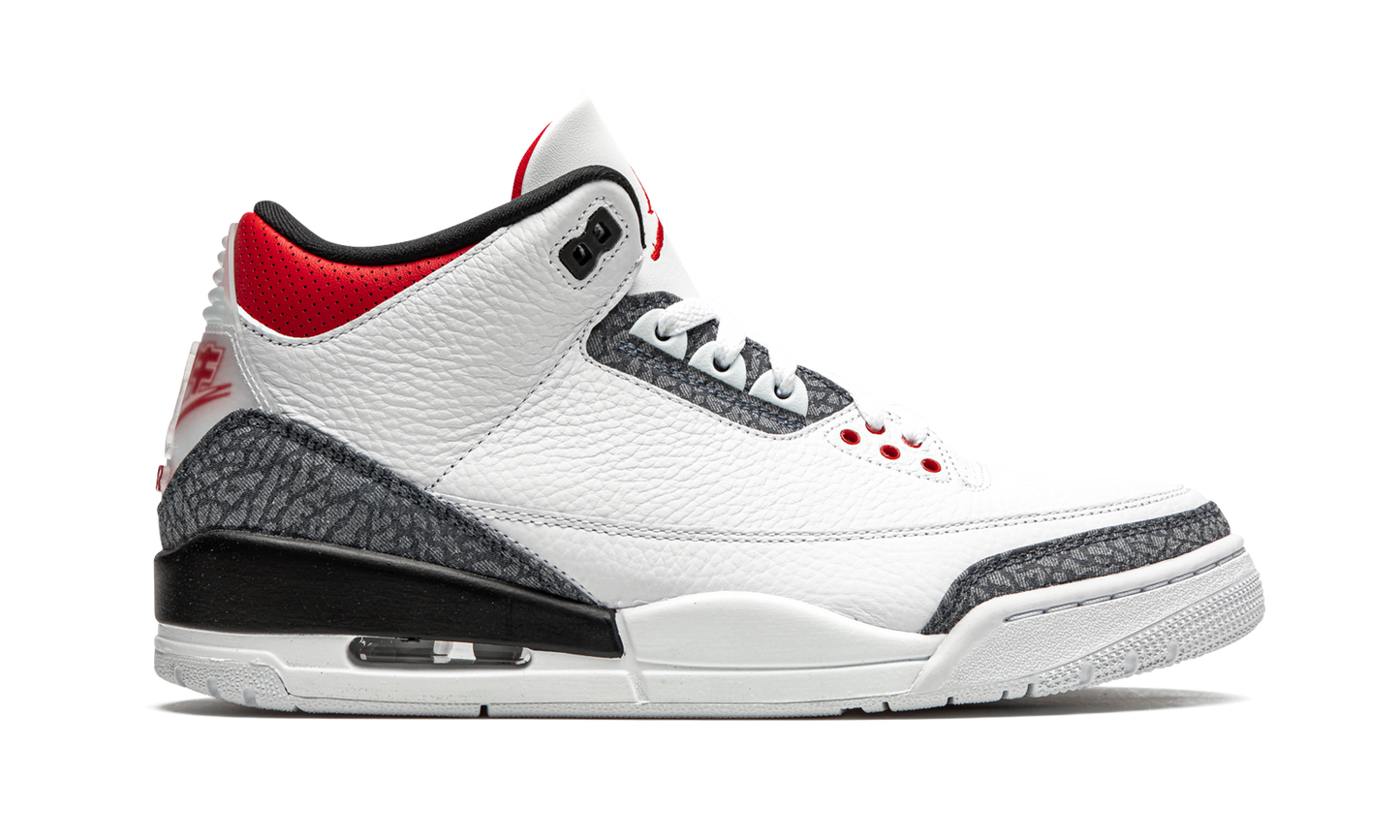 3 Retro SE-T Denim "Japan Exclusive - Fire Red" CZ6433 100