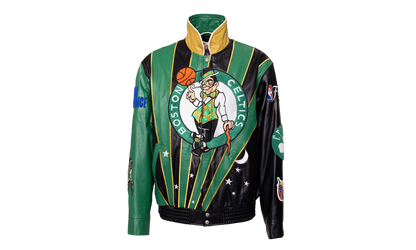 Skyline Full Leather Championship Jacket "2024 NBA Champion Boston Celtics" NBA 021 CEL