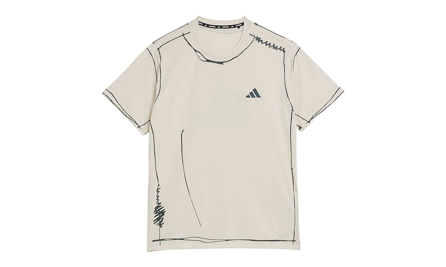 ADI365 SFTM Running Unitefit T-Shirt "Halo Ivory" KQ7840
