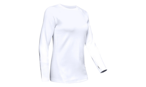 Armour CG Armour Long Sleeves WMNS "White / Tonal" 1344531 100