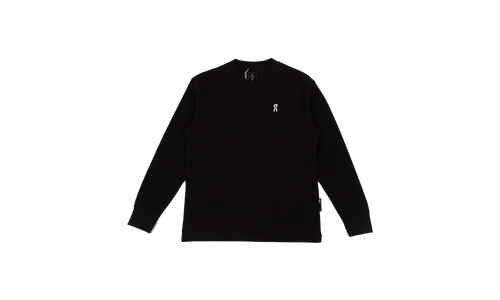 Club Long Sleeve Tee WMNS "Black" 1WE30110553