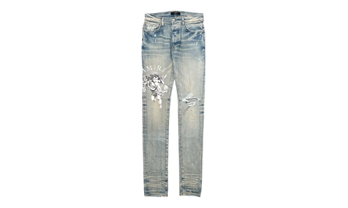 Cherub Print Jeans "Clay Indigo" MDS117 408