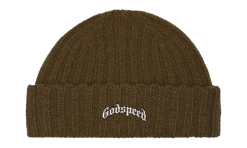 Og Logo Emblem Beanie "Olive" GS053