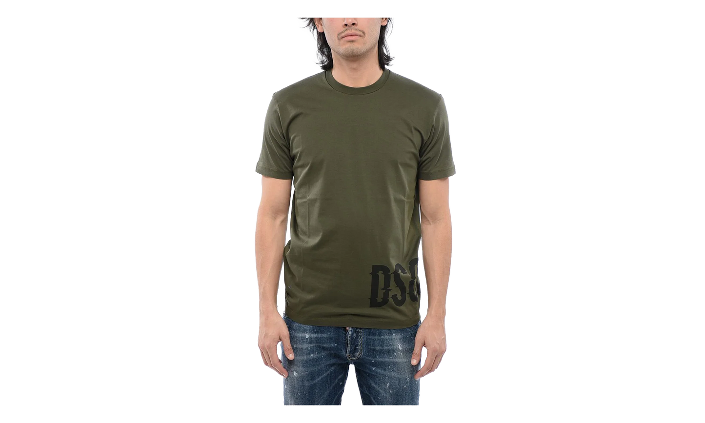 DSquare SS Tshirt "Military Green" S74GD1261S23009695