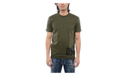 DSquare SS Tshirt "Military Green" S74GD1261S23009695
