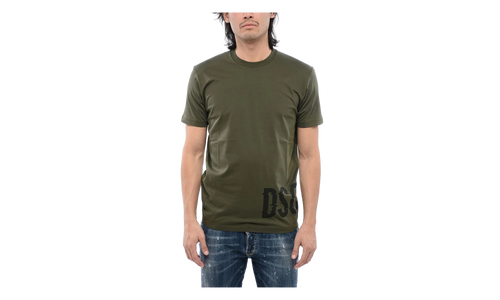 DSquare SS Tshirt "Military Green" S74GD1261S23009695