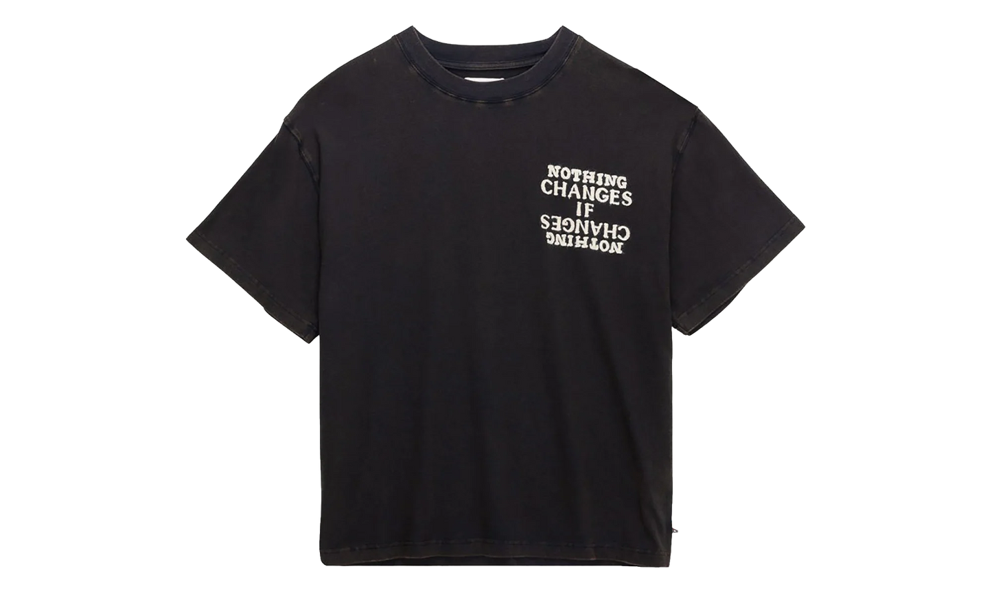 Nothing Changes Short-Sleeve Tee "Black" HTG260191 BLK