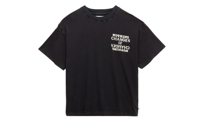 Nothing Changes Short-Sleeve Tee "Black" HTG260191 BLK