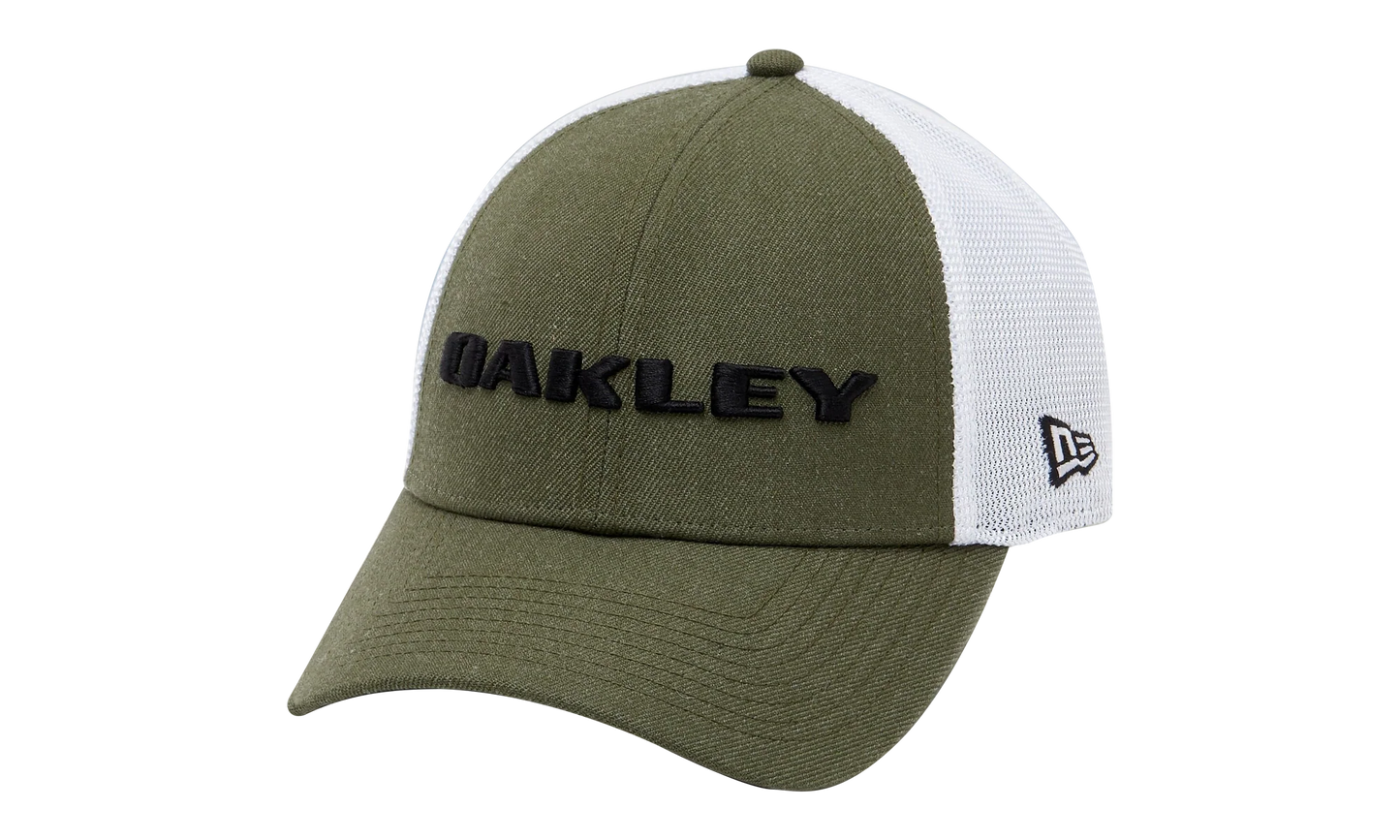 9FORTY OAKLEY x New Era Heather Fitted Hat "Dark Brush" 911523 86V
