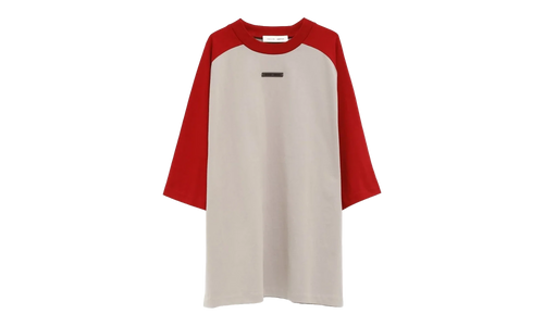 Baseball Short Sleeve Tee "Smoke Grey / Crimson" 125HO254481F