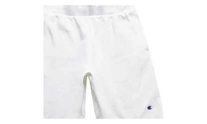 C-Life Reverse Weave Cut Off Shorts "White" 89597 045