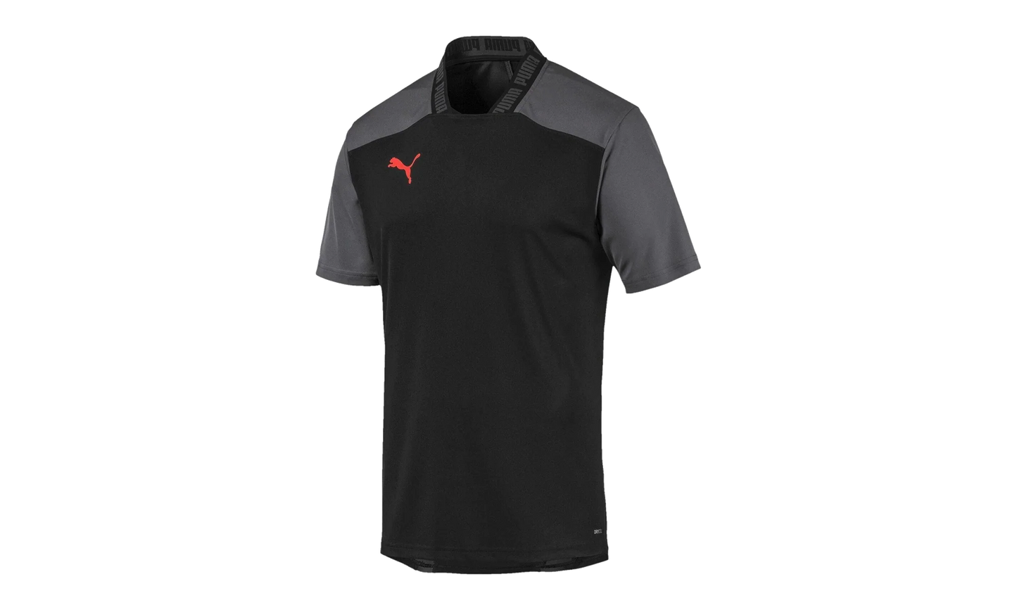 FtblNXT Pro Tee "Puma Black / Energy Red" 656427 01