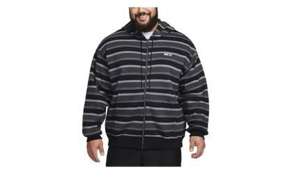SB Full Zip Fleece Skate Hoodie "Cool Grey / Anthracite / White" FN2512 065