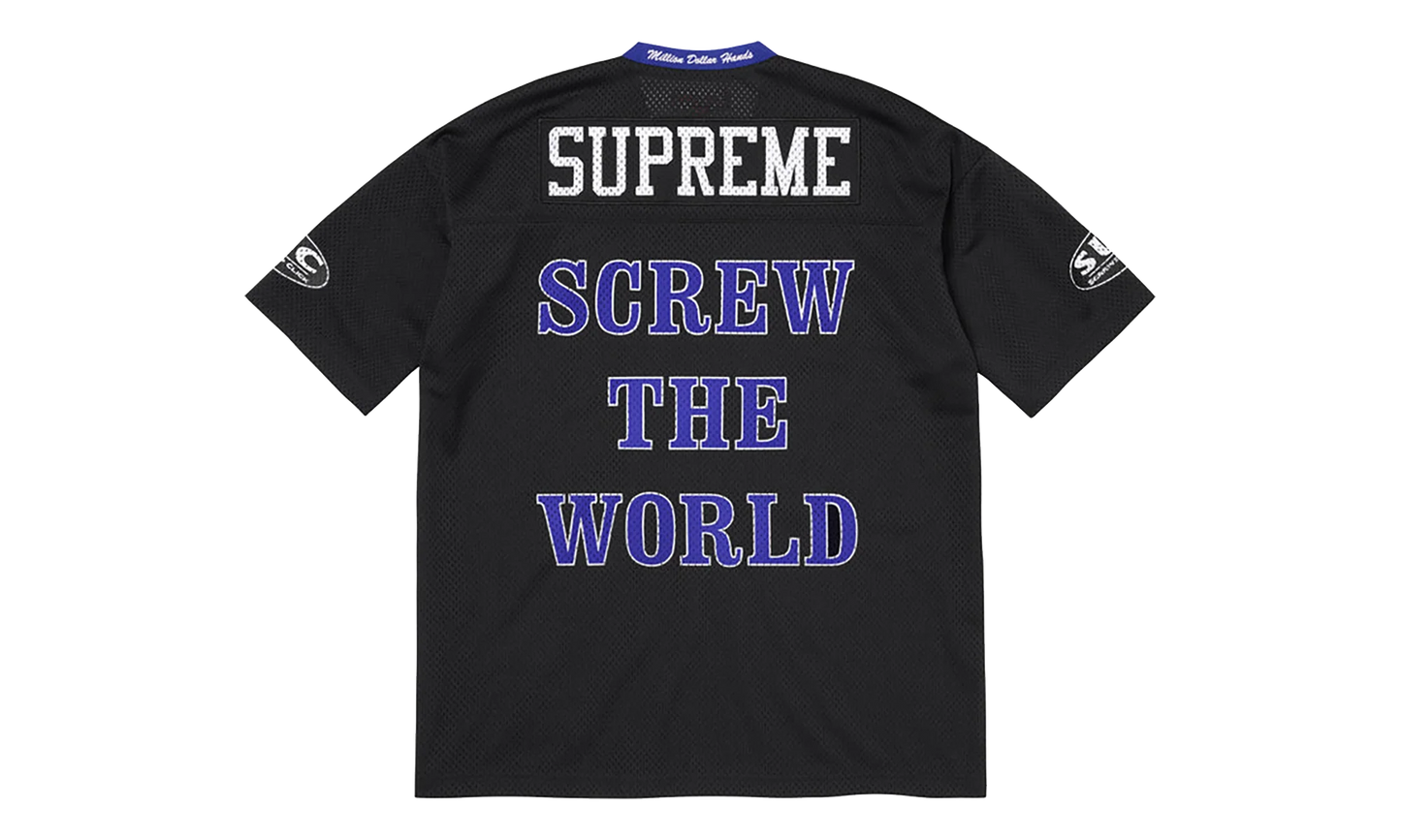 DJ Screw Football Jersey "SS26 - black" SU27360