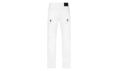 Bryant Rest In Peace Skinny Jeans "White" MF24D624 B1205WTRIP