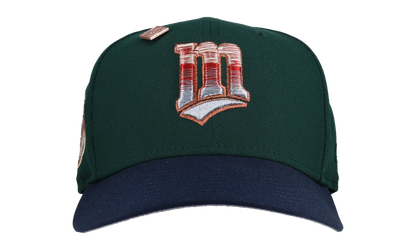 59FIFTY Minnesota Twins 50th Anniversary Fitted Hat "Green / Navy / Metallic" 123451300476