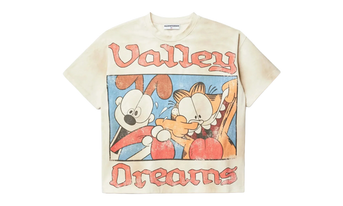 SUNDAY GARFIELD TEE "Cream" VAL147