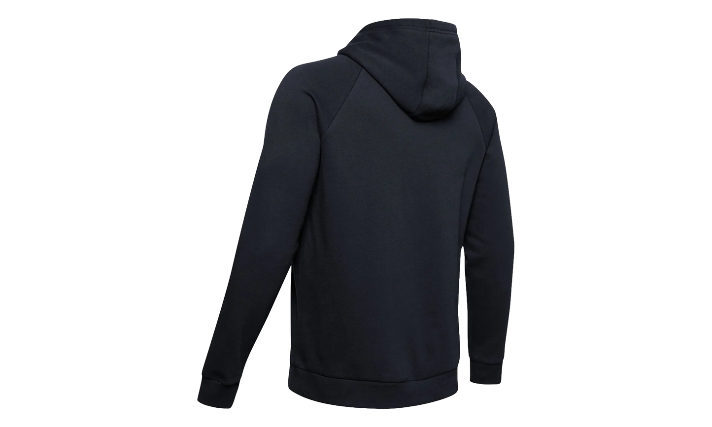 Rival Fleece Box Logo Hoodie "Black / Martian Red" 1329745 002