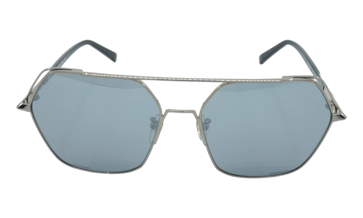 HEXAGON SUNGLASSES "SHINY LIGHT GUNMETAL" MCM138SA-034