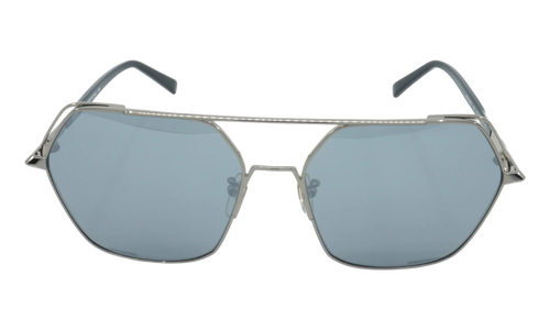 HEXAGON SUNGLASSES "SHINY LIGHT GUNMETAL" MCM138SA-034