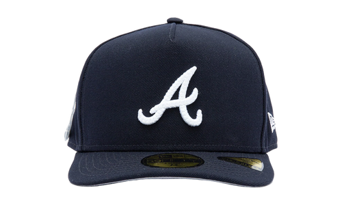 59FIFTY Atlanta Braves Fitted Hat "Script Safety Pin" 60668874