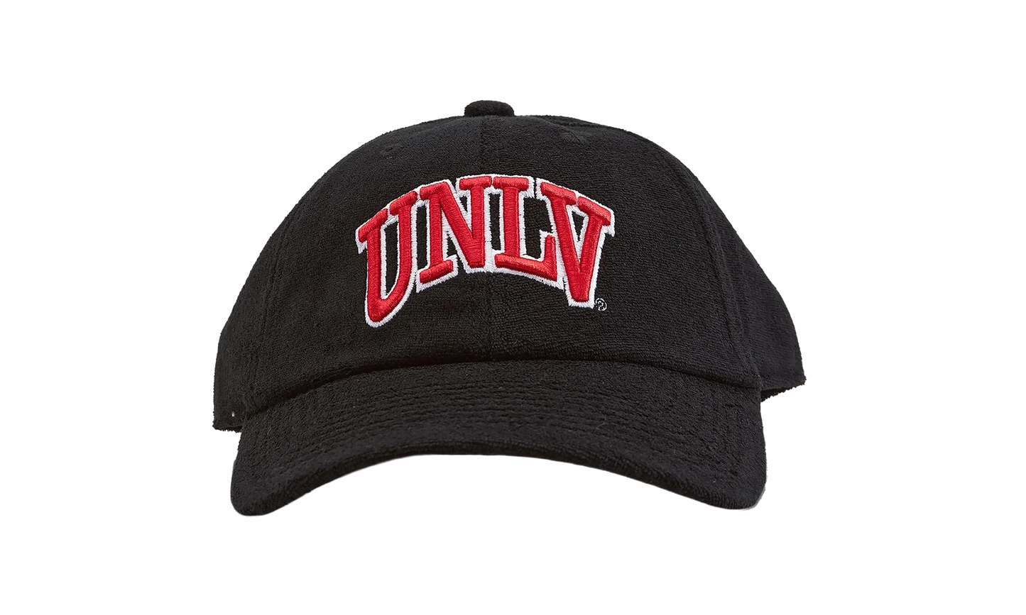 NCAA Terry Cloth Strapback Cap "UNLV Rebels - Black" HLUX4525 LVEYYPPPBLCK
